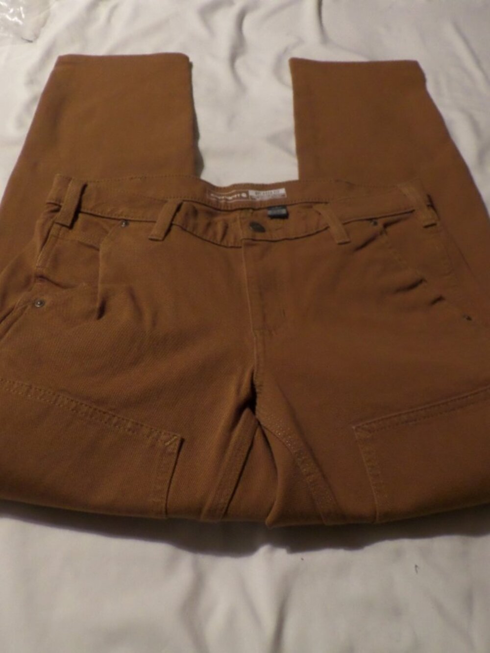 Carhartt Women’s Rugged Flex Relaxed Fit Double Front Work Pants – Size 8 -NWT